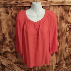 Banana Republic MED Coral Top